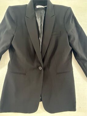 Calvin Klein Black Tailored Jacket